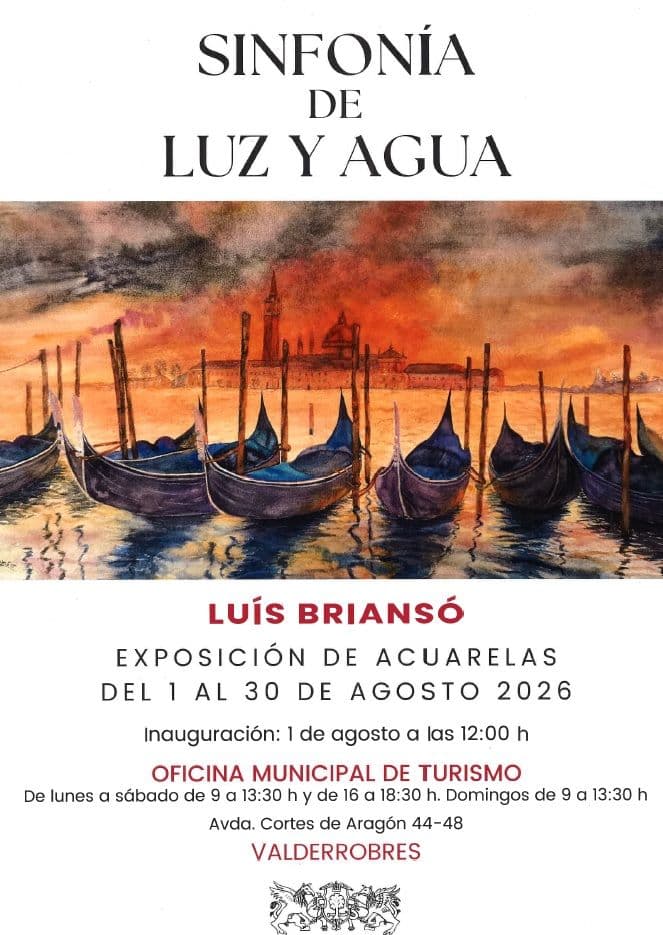 Exposición de Luís Brianso " Sinfonía de luz y agua"